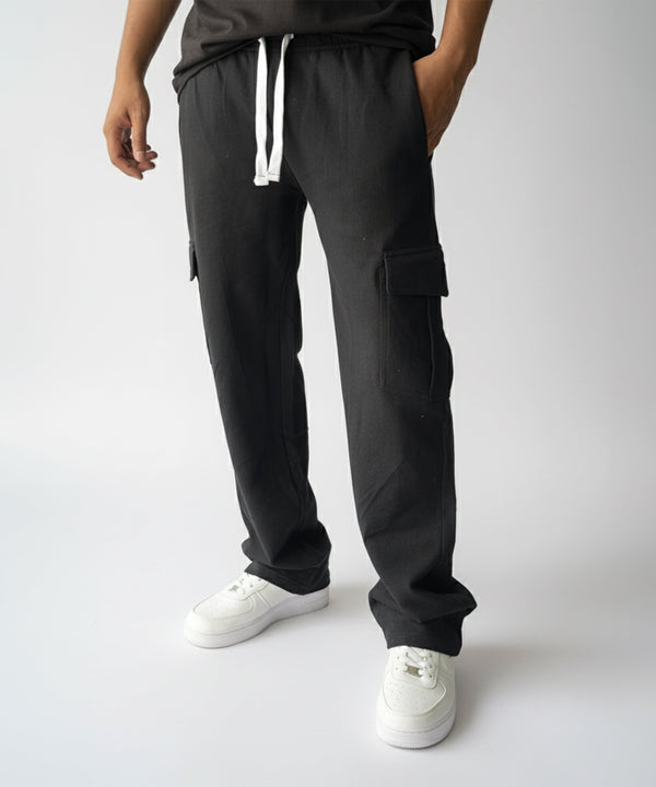Black Cargo Baggy Trouser ParadiseZone