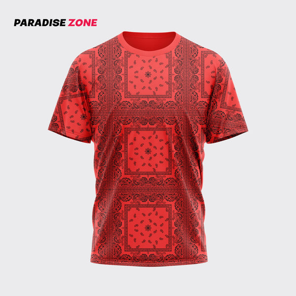 Bandana Allover Printed T-Shirts ParadiseZone