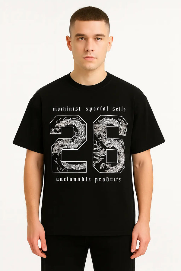 26 Dragon - Oversized Tshirt ParadiseZone