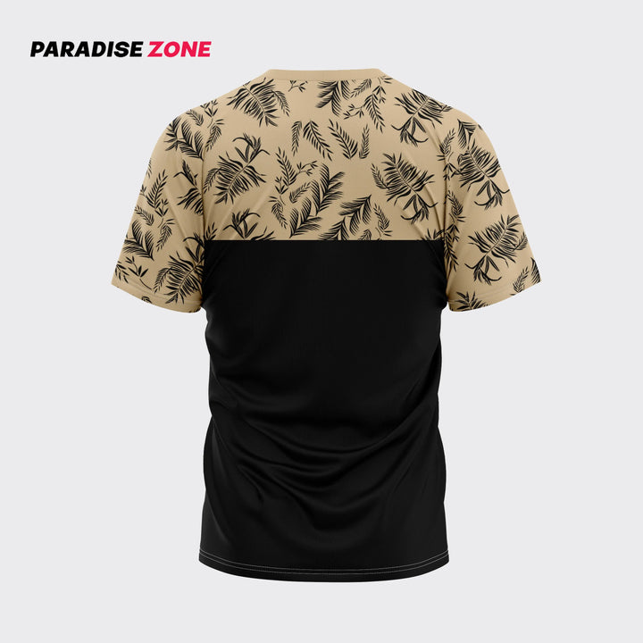 Leaf Contrast Panel T-Shirt ParadiseZone