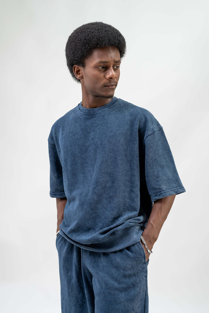 Navy Washed Cord Set ParadiseZone