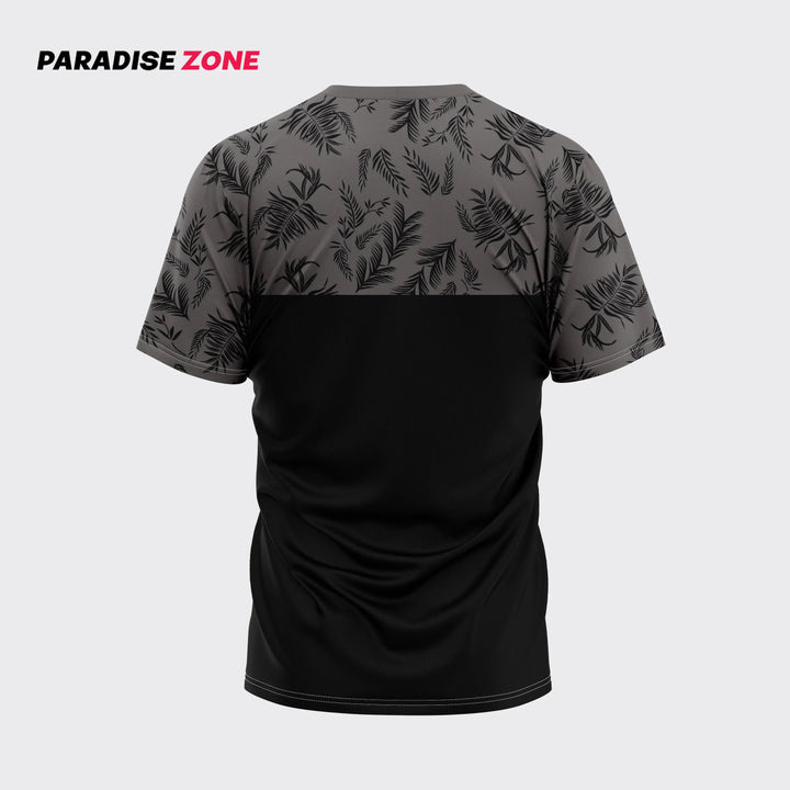 Leaf Contrast Panel T-Shirt ParadiseZone