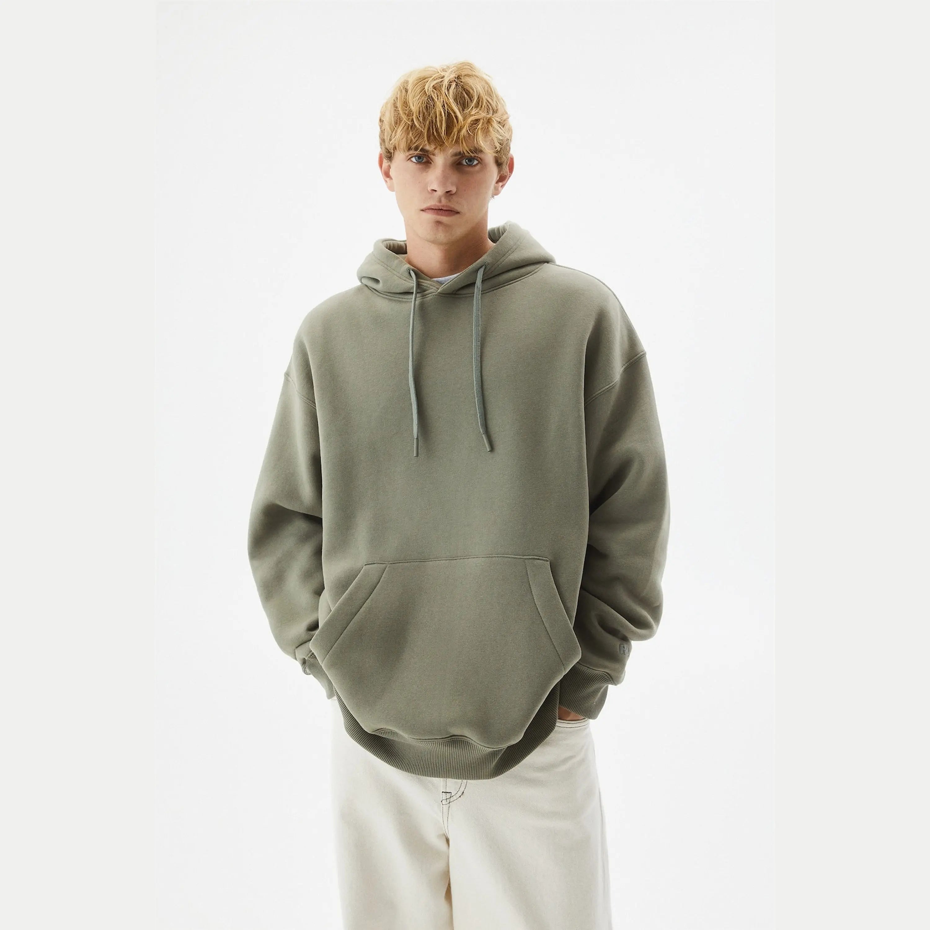 Army Green Oversized Hoodie ParadiseZone