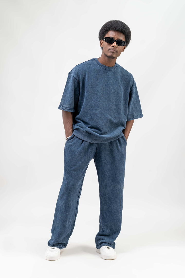 Navy Washed Cord Set ParadiseZone