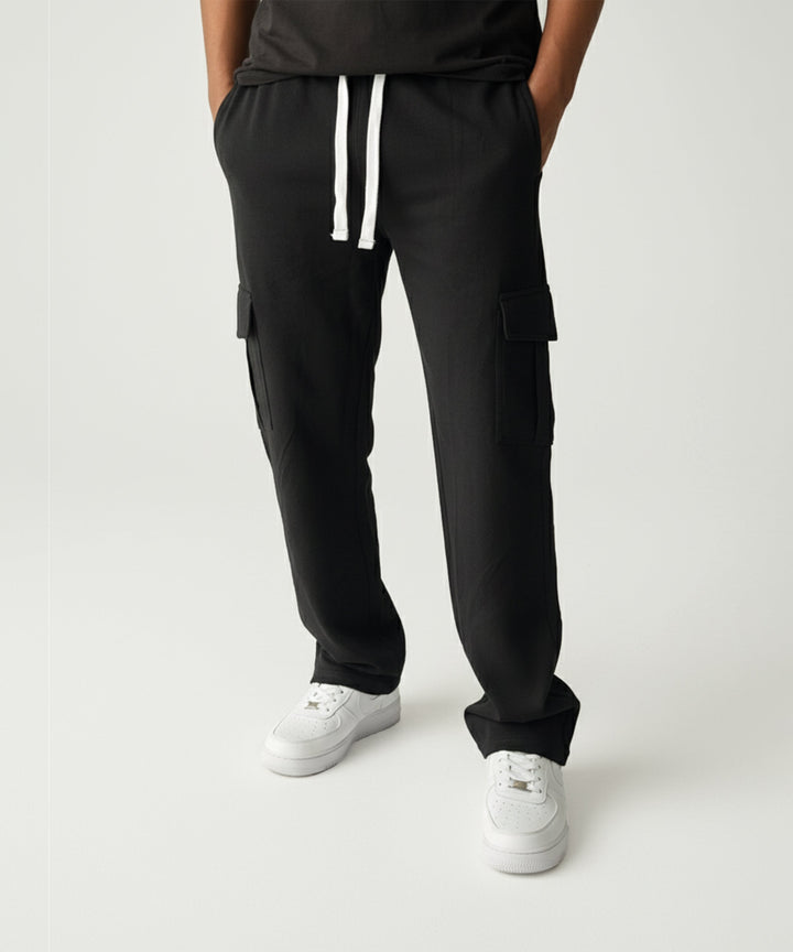 Black Cargo Baggy Trouser ParadiseZone