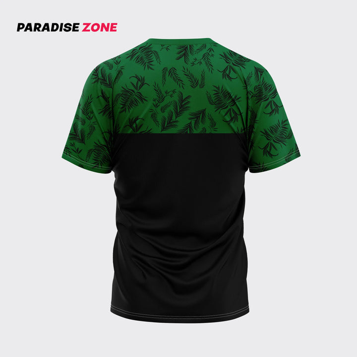 Leaf Contrast Panel T-Shirt ParadiseZone