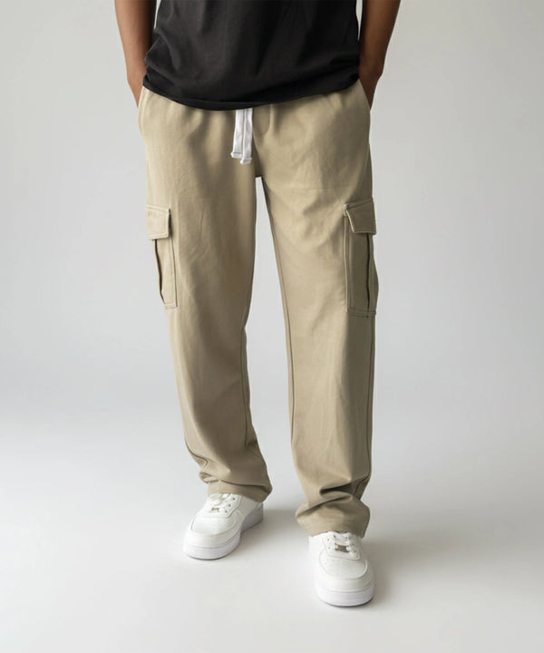 Beige Cargo Baggy Trouser ParadiseZone