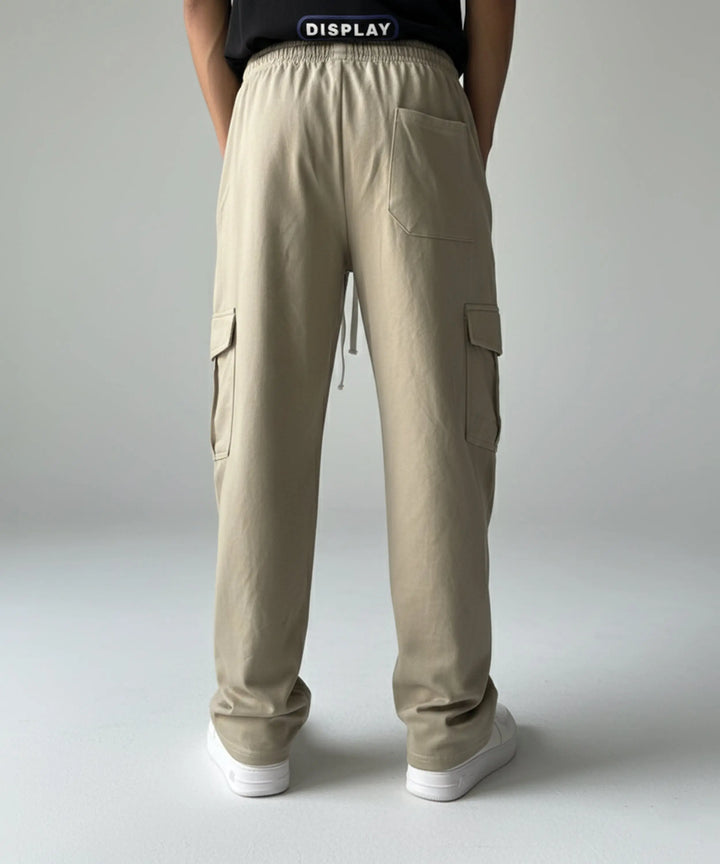 Beige Cargo Baggy Trouser ParadiseZone