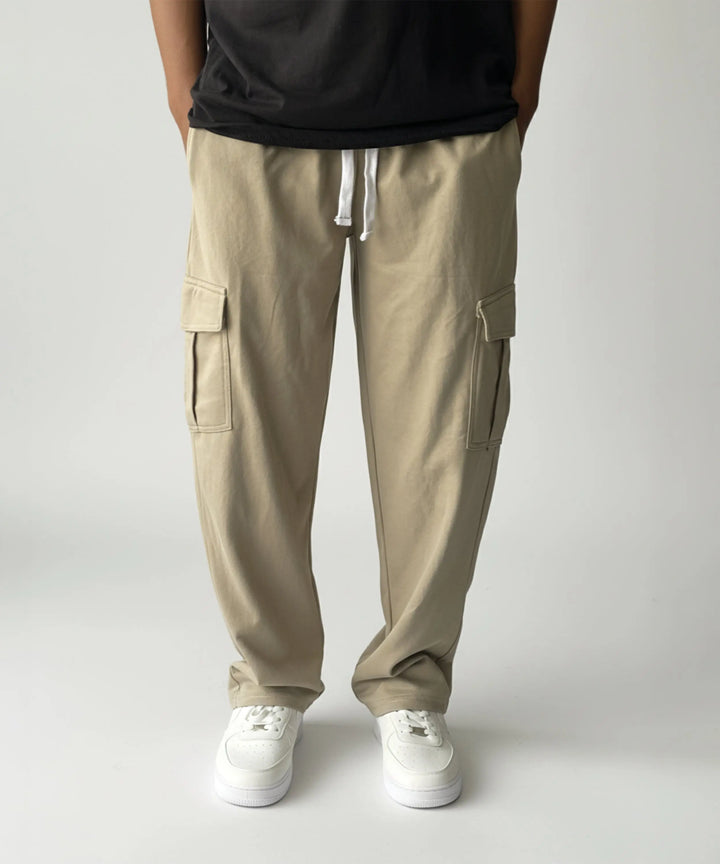Beige Cargo Baggy Trouser ParadiseZone