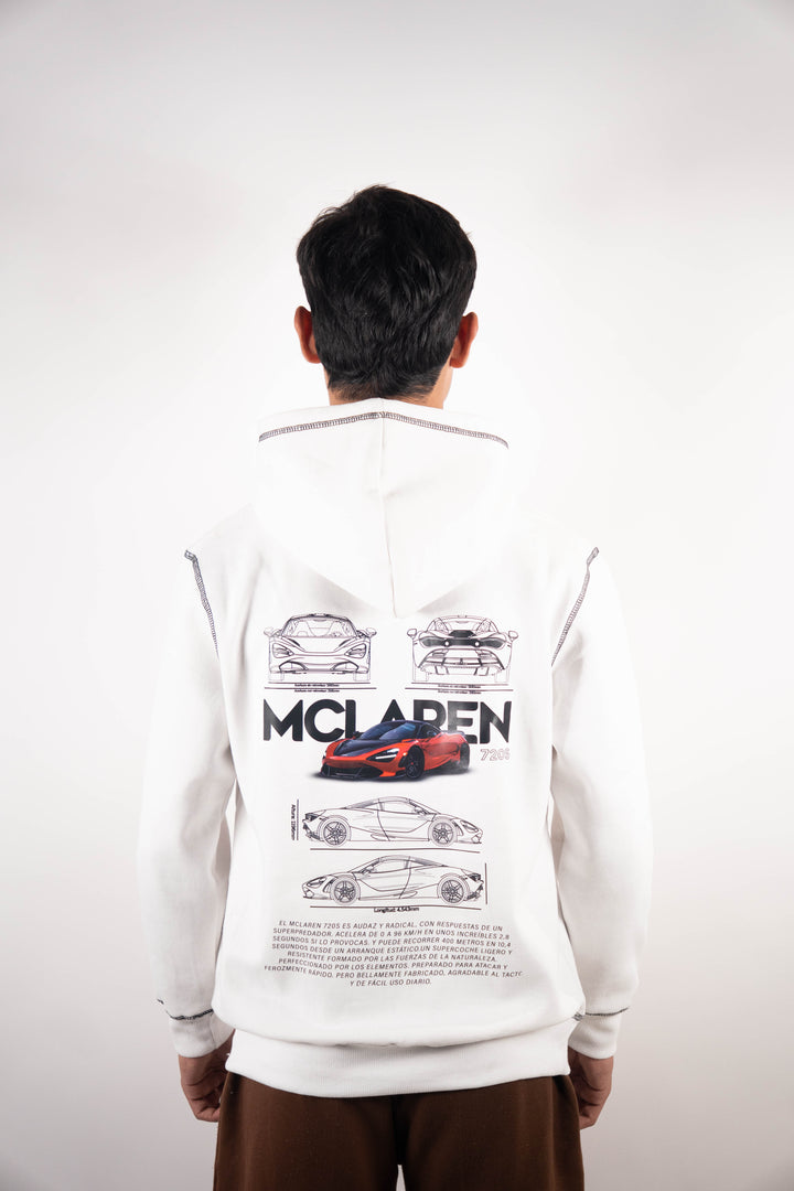 McLaren - Contrast Stitch Hoodie ParadiseZone