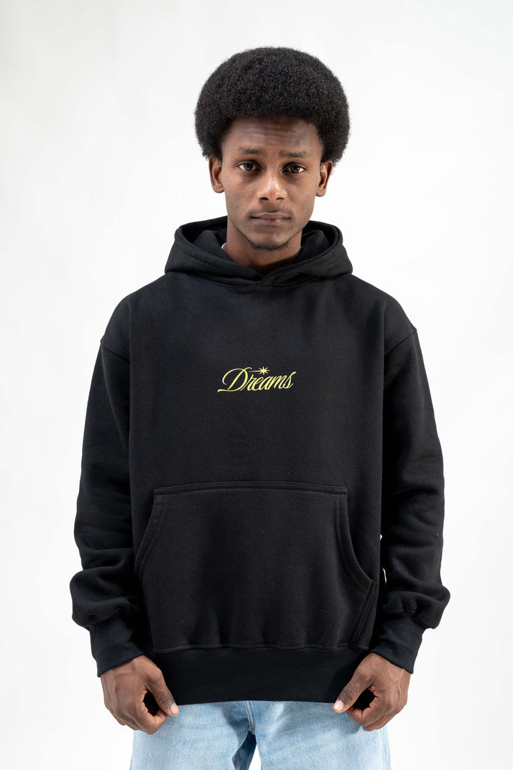 Dreams Black Hoodie ParadiseZone
