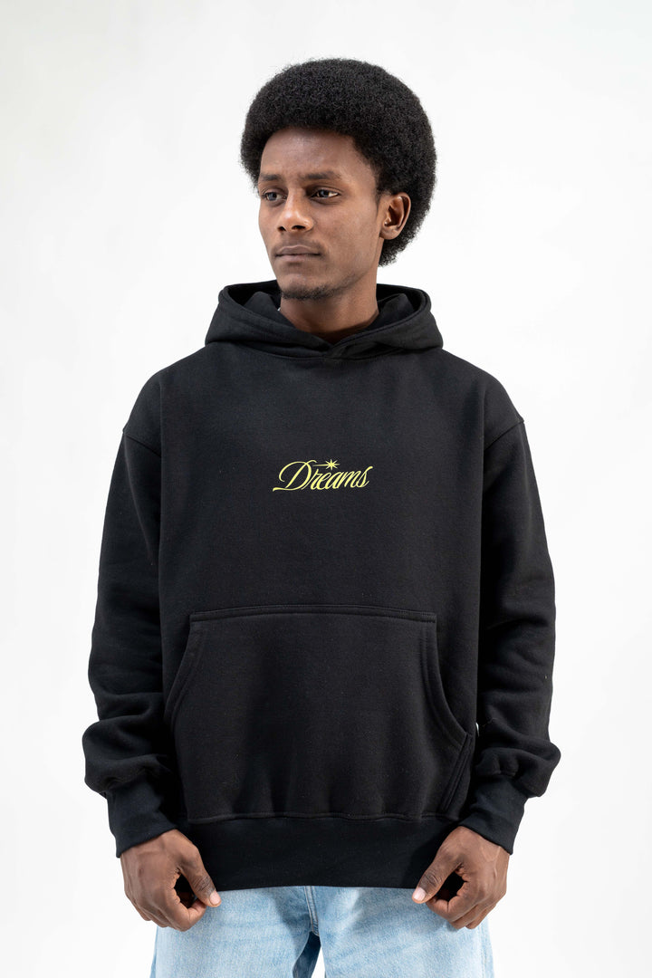 Dreams Black Hoodie ParadiseZone