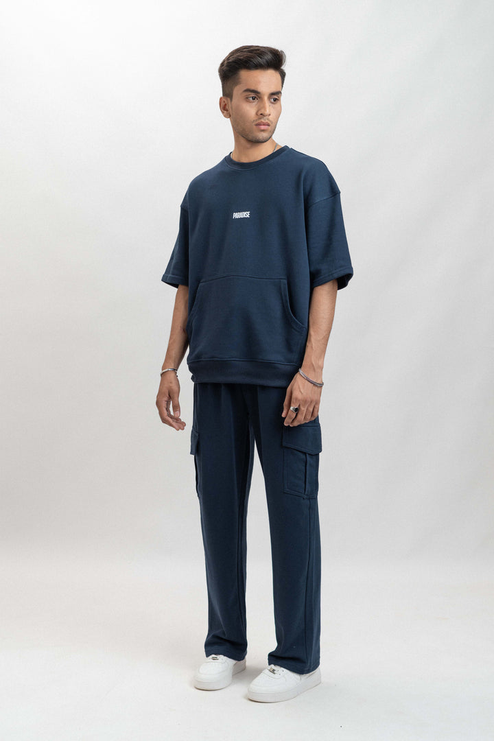 Navy Cargo Cord Set – French Terry 280 GSM ParadiseZone