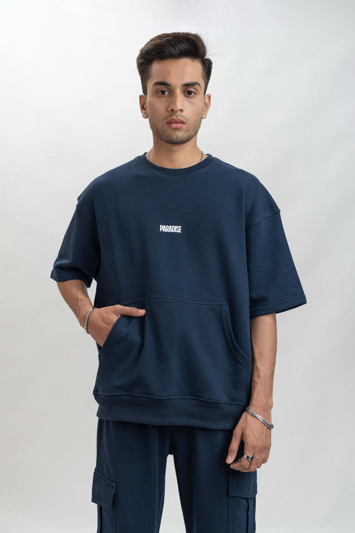 Navy Cargo Cord Set – French Terry 280 GSM ParadiseZone