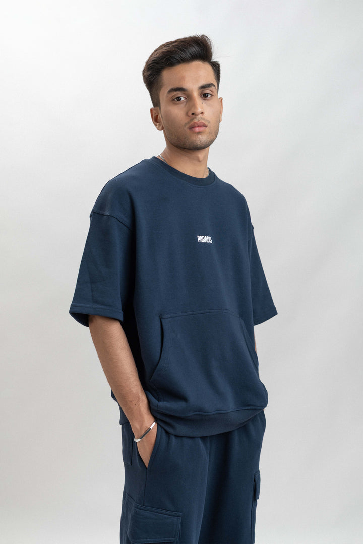 Navy Cargo Cord Set – French Terry 280 GSM ParadiseZone