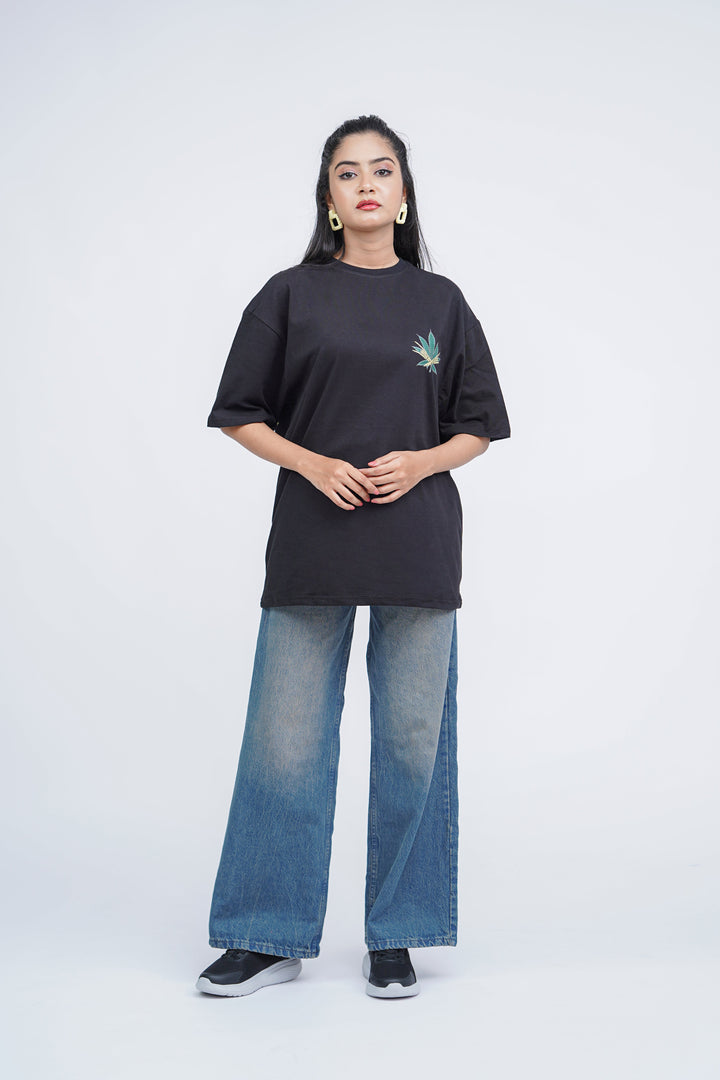 Somewhere Weed Oversized T-shirt ParadiseZone