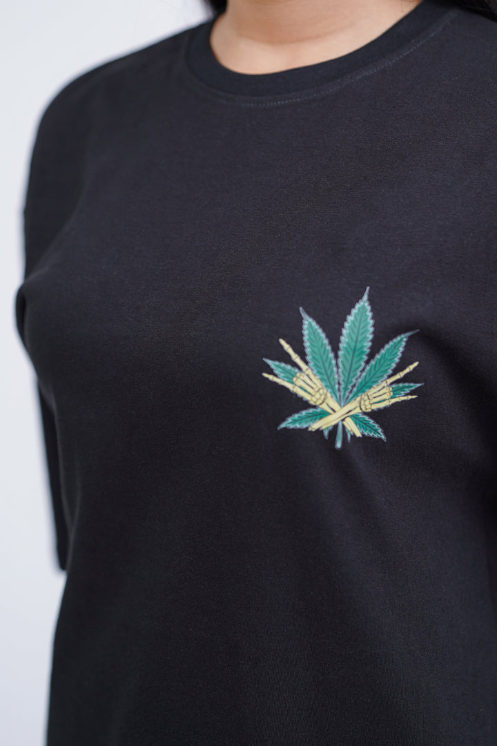Somewhere Weed Oversized T-shirt ParadiseZone