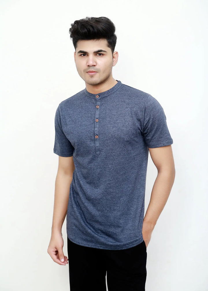 Navy Blue Kurti T-shirt ParadiseZone