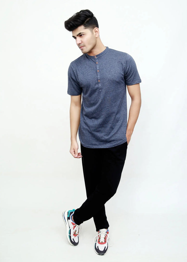 Navy Blue Kurti T-shirt ParadiseZone