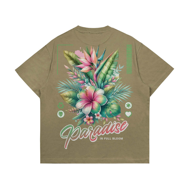Paradise In Full Bloom Oversized T-shirt ParadiseZone