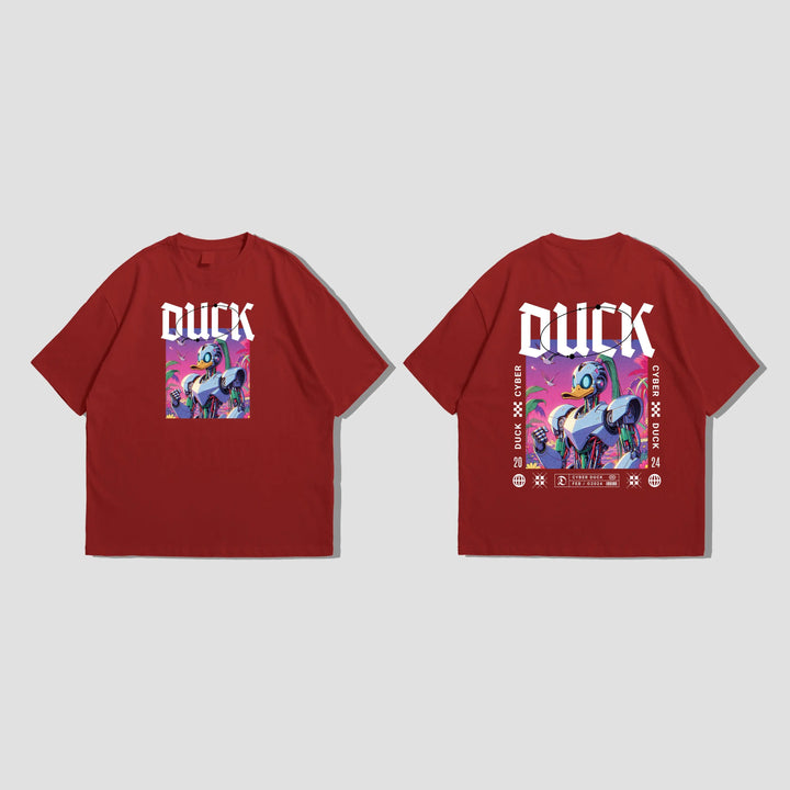 Cyber Duck - Oversized Tshirt ParadiseZone