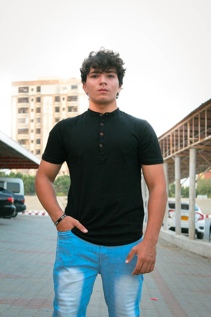 Black Kurti T-shirt ParadiseZone
