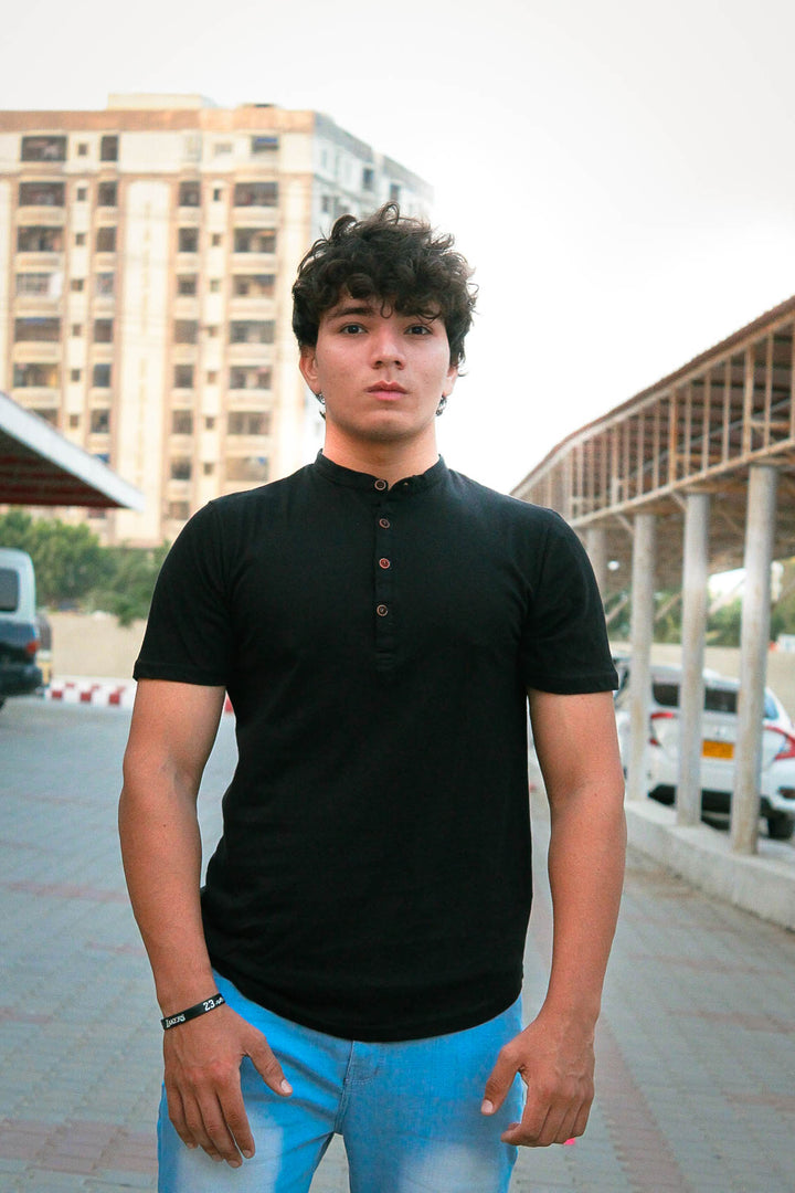 Black Kurti T-shirt ParadiseZone