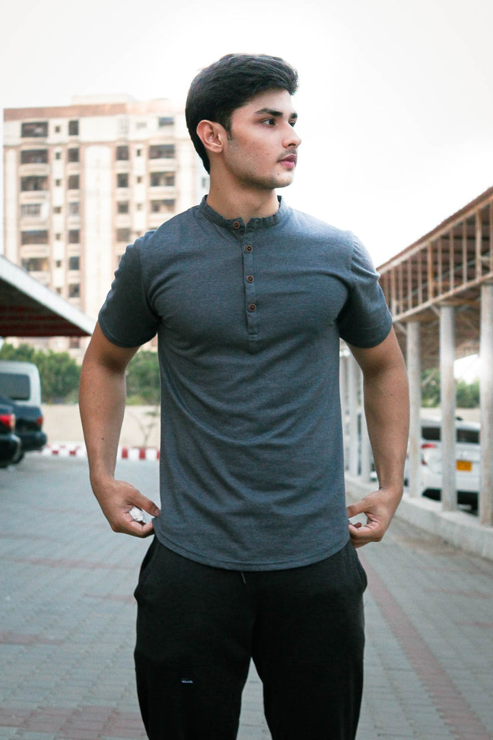 Charcoal Kurti T-shirt ParadiseZone