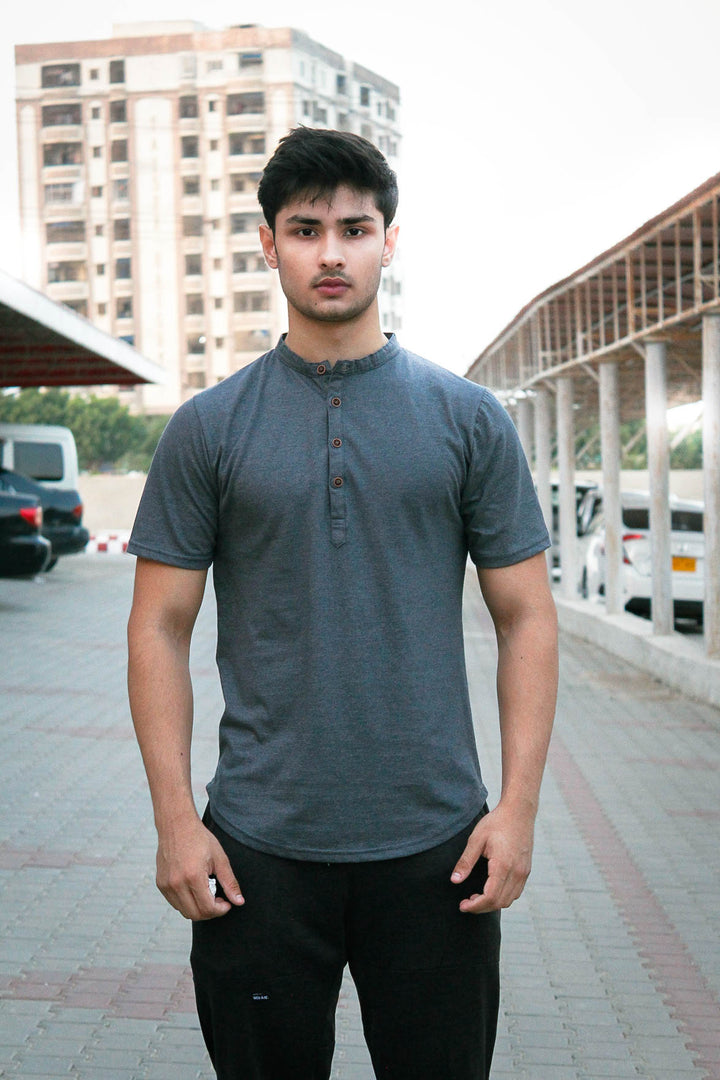 Charcoal Kurti T-shirt ParadiseZone