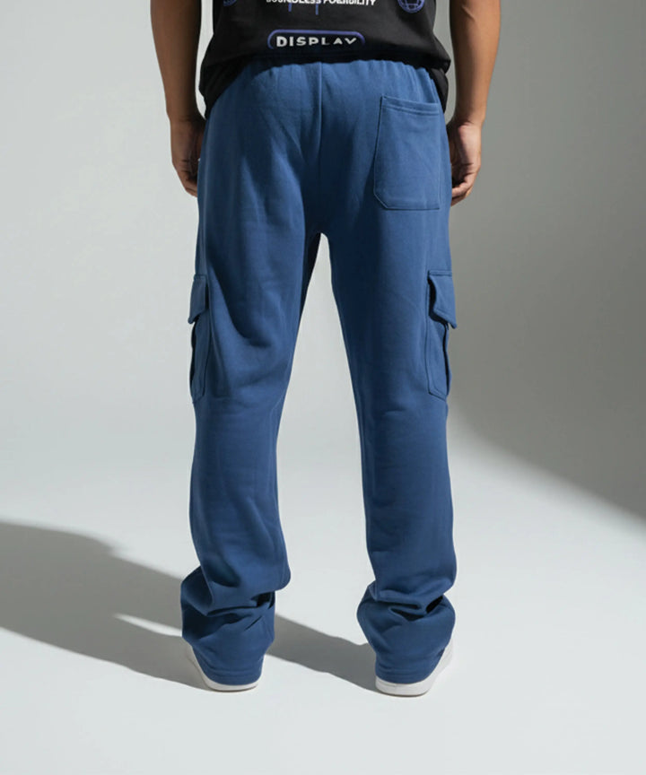 Navy Blue Cargo Baggy Trouser ParadiseZone