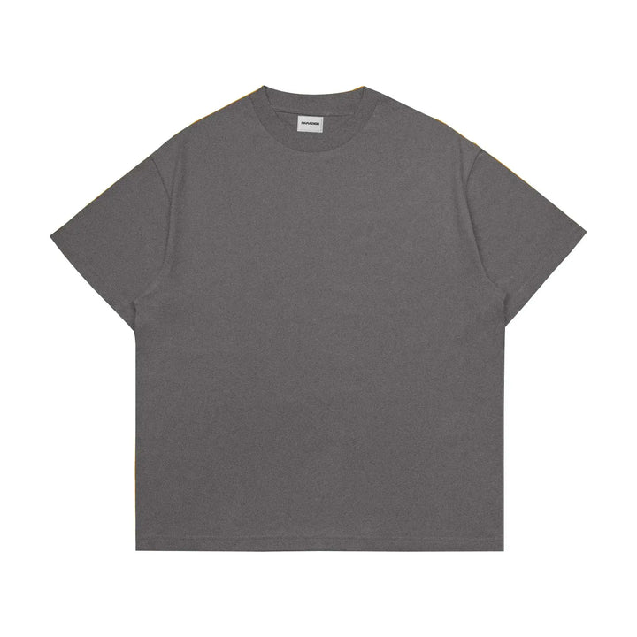 Oversized Plain T-shirt - CHARCOAL GREY ParadiseZone
