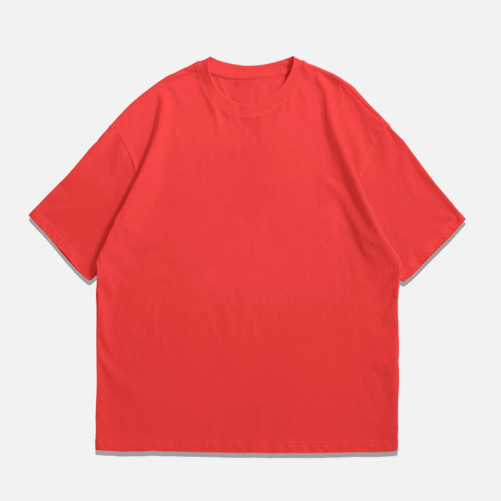 Red-Oversized T-Shirt ParadiseZone