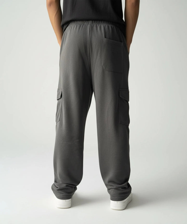 Steel Grey Cargo Baggy Trouser ParadiseZone