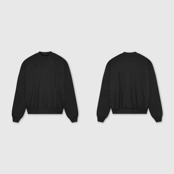 Black Oversized Sweatshirt ParadiseZone