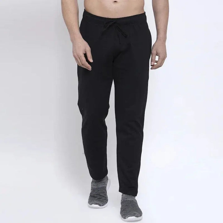 Black Solid Trackpant ParadiseZone