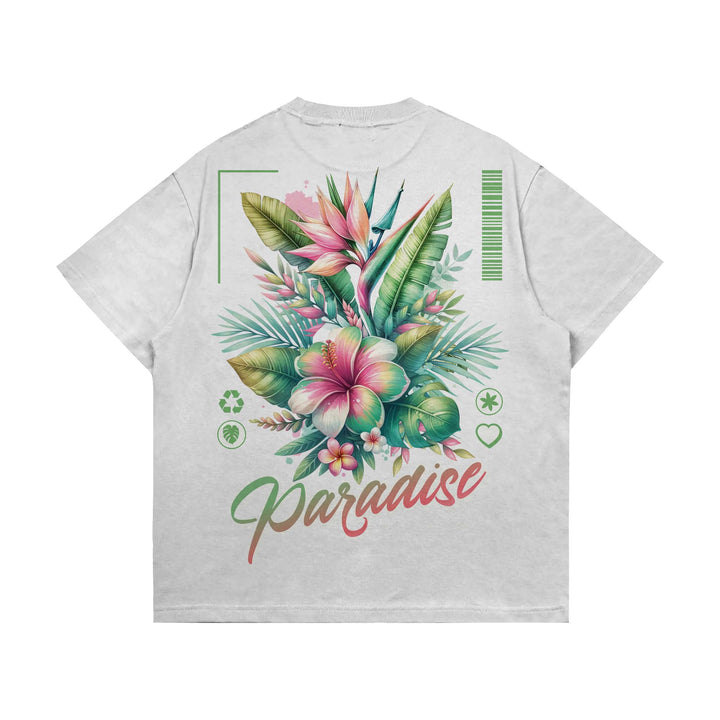 Paradise In Full Bloom Oversized T-shirt ParadiseZone