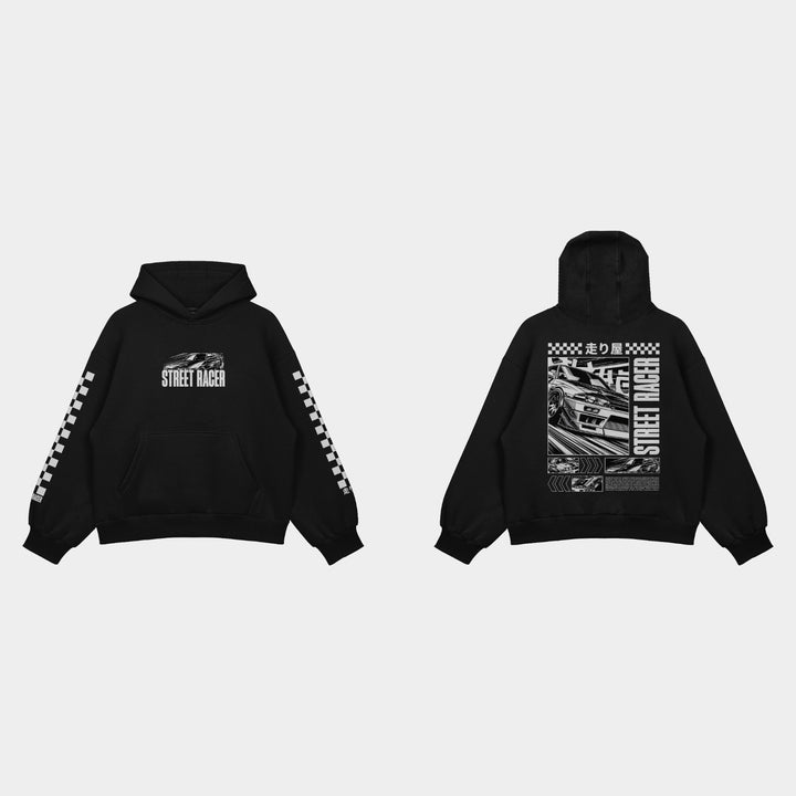 Street Racer Oversized Hoodie ParadiseZone