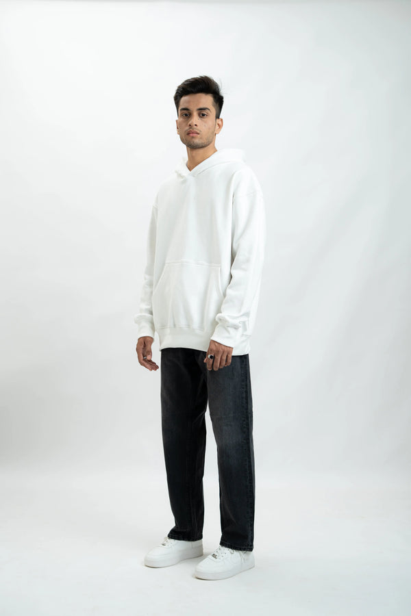White Oversized Hoodie ParadiseZone
