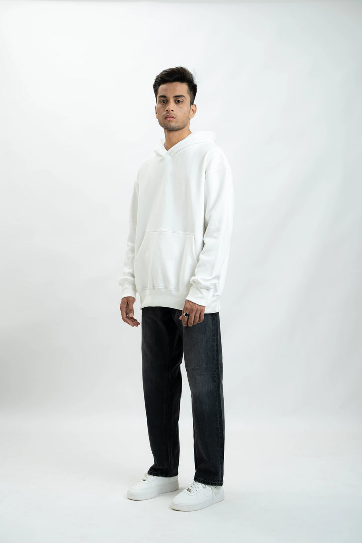 White Oversized Hoodie ParadiseZone
