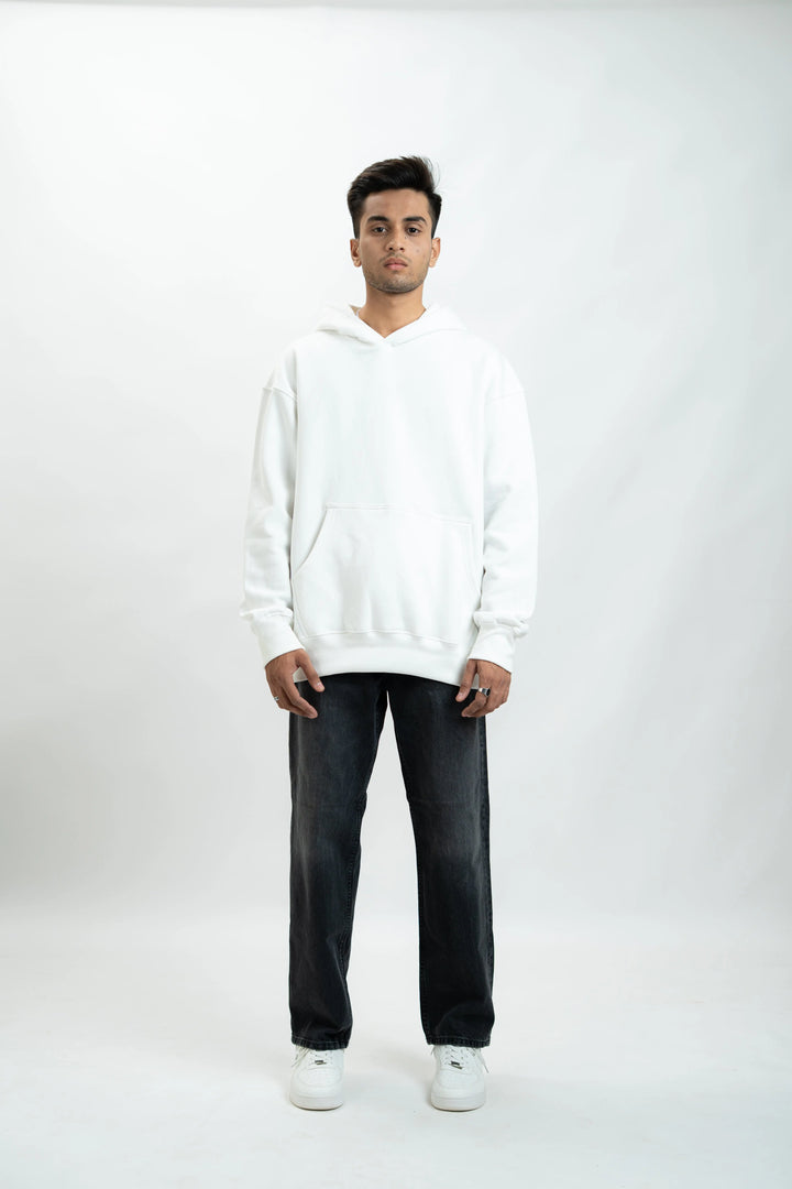 White Oversized Hoodie ParadiseZone