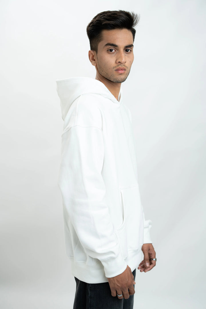 White Oversized Hoodie ParadiseZone