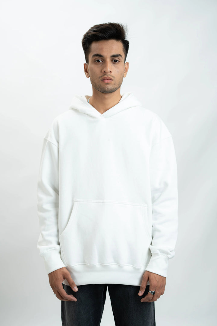White Oversized Hoodie ParadiseZone