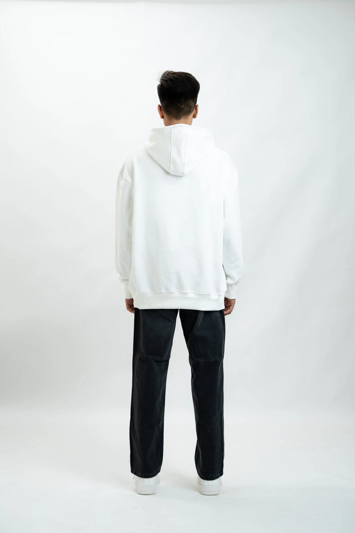White Oversized Hoodie ParadiseZone