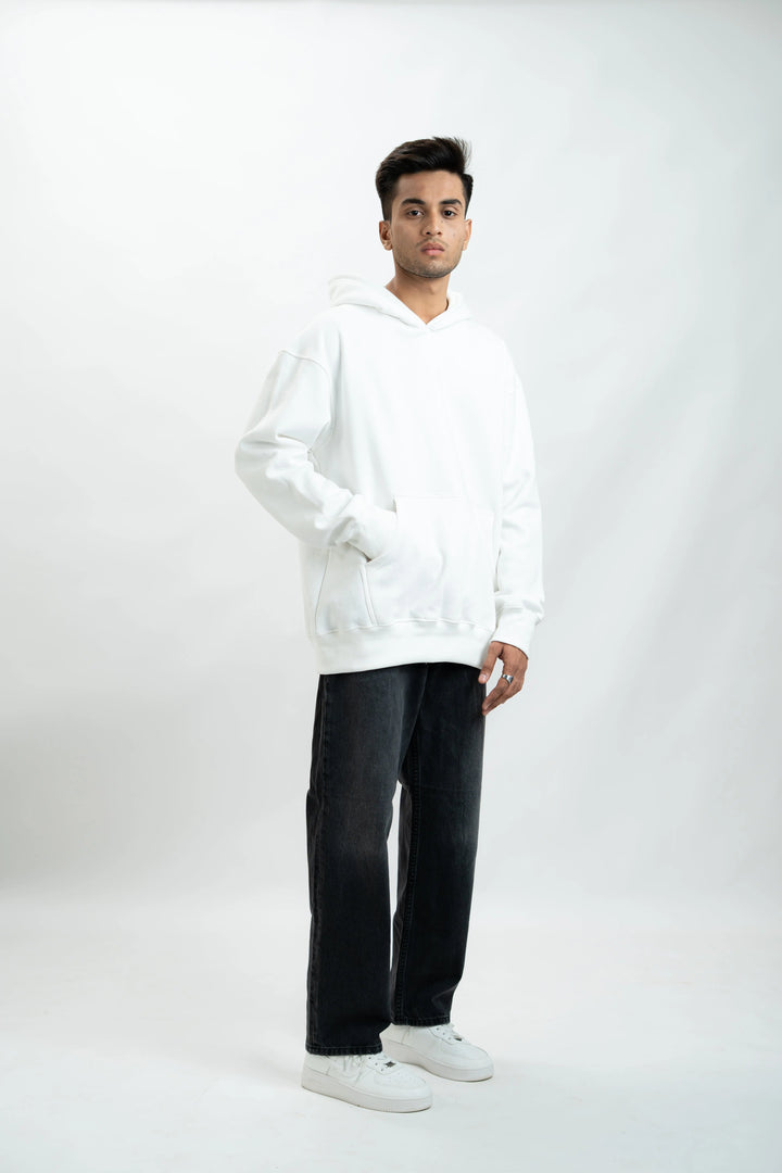 White Oversized Hoodie ParadiseZone