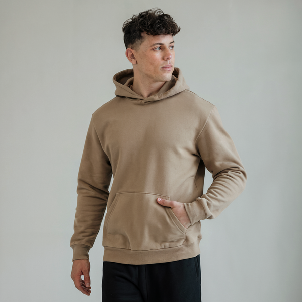 Khaki Regular fit Hoodie ParadiseZone