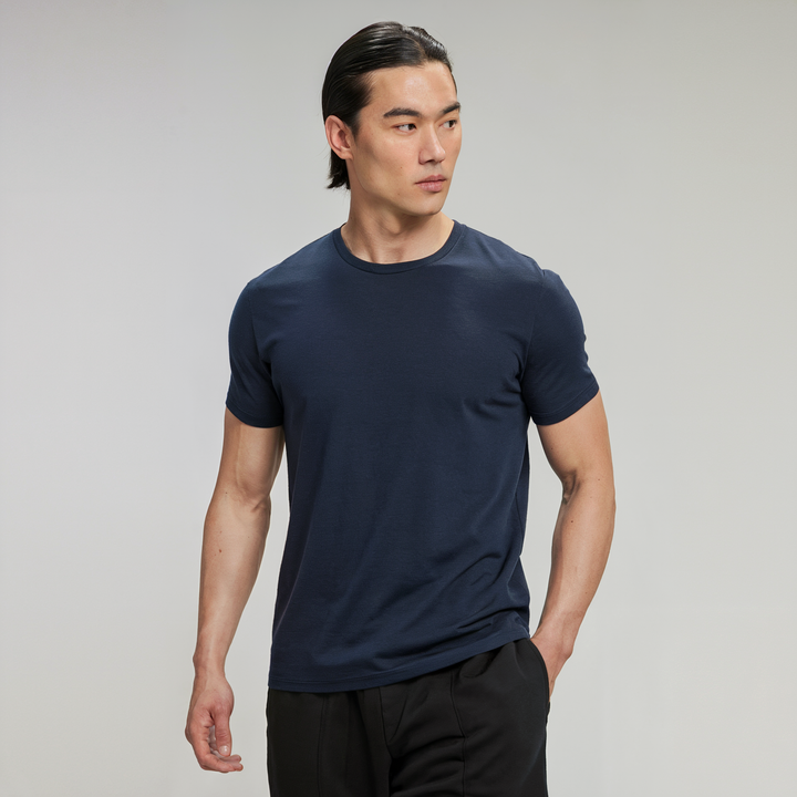 Navy Blue regular fit T-shirt ParadiseZone