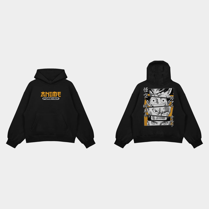 Anime Forever Oversized Hoodie ParadiseZone