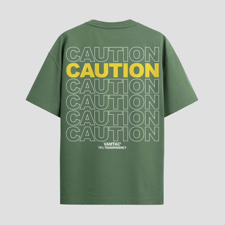 Caution Regular Fit Tshirt ParadiseZone