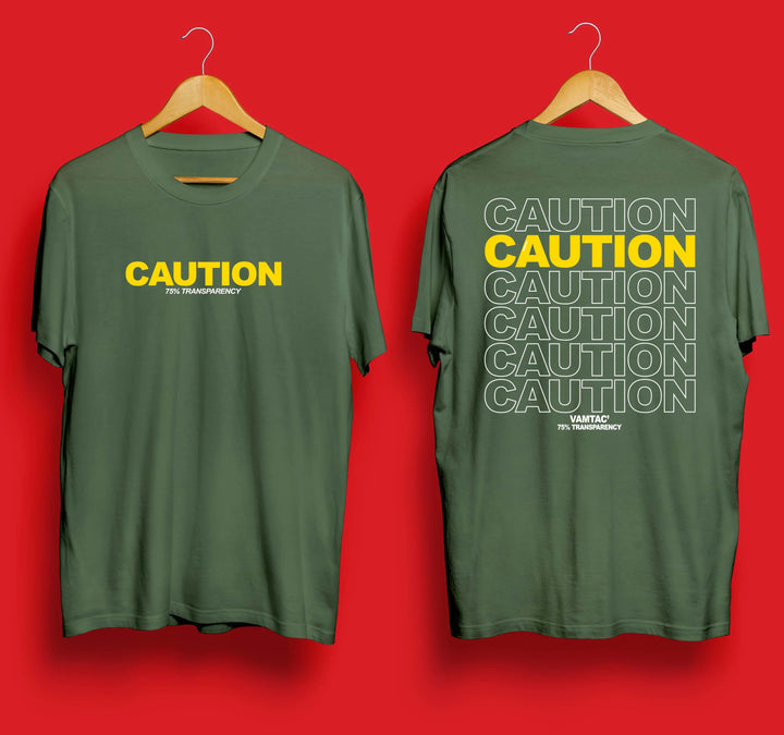 Caution T-shirt ParadiseZone