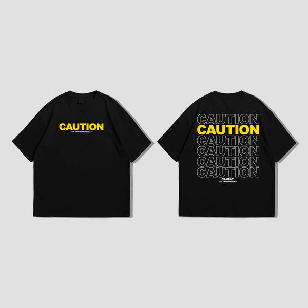 Caution - Oversized Tshirt ParadiseZone